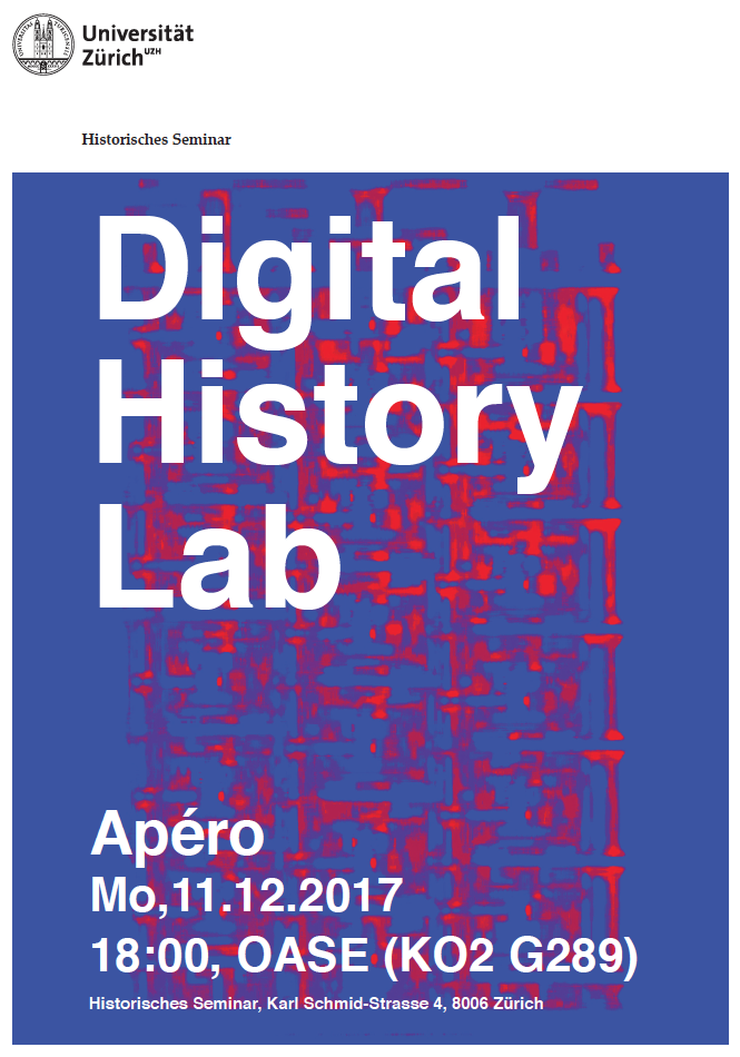 Eröffnung des Digital History Labs infoclio.ch